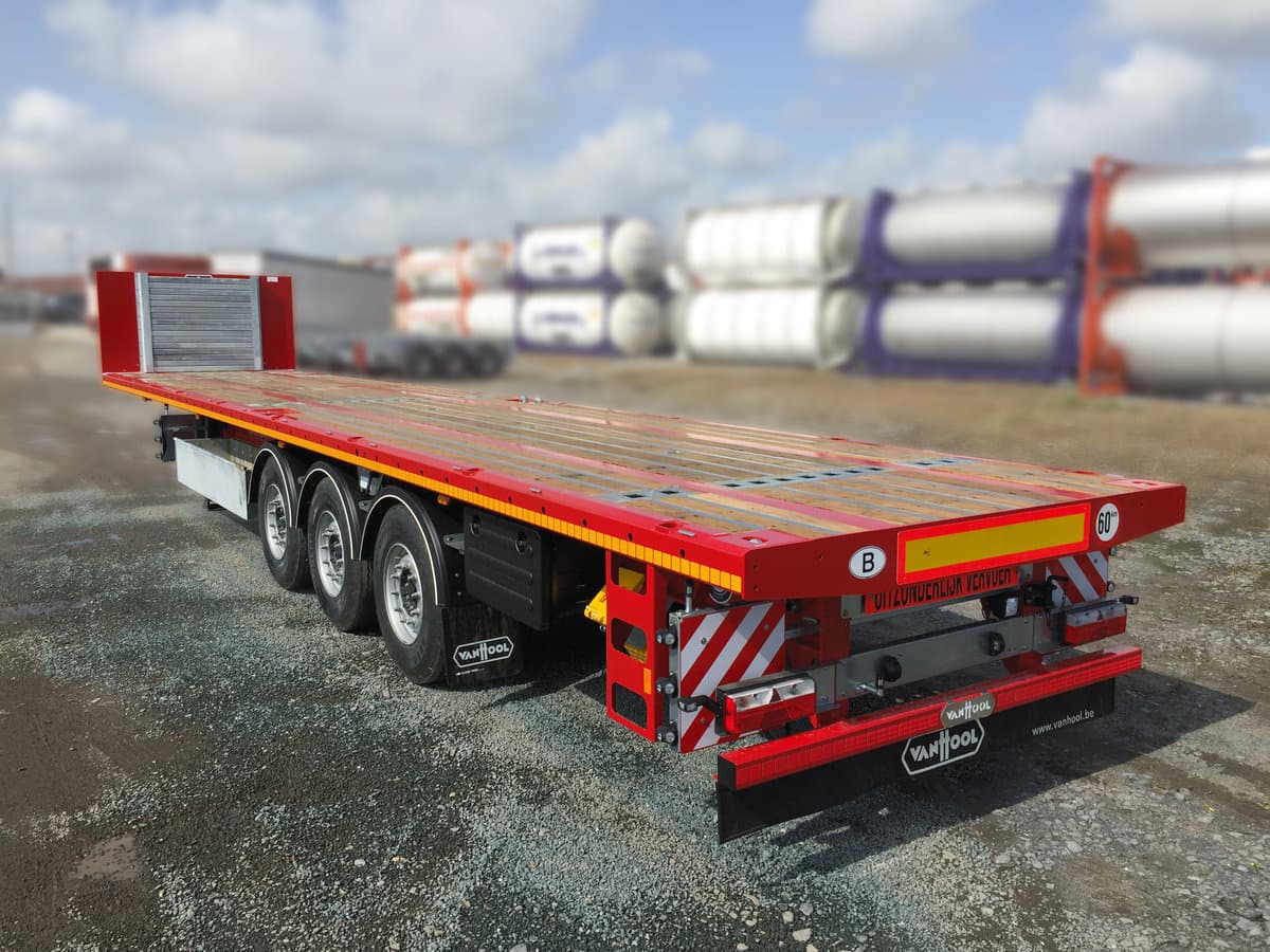 Flatbed Semi Trailer